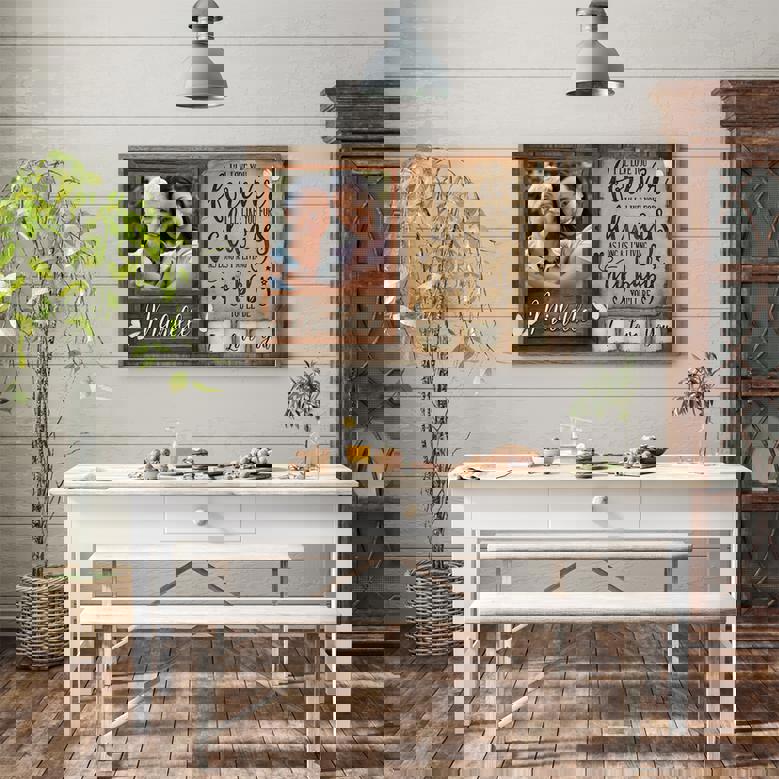 Infinite Love Custom Canvas - Mother's Day Keepsake from Daughter