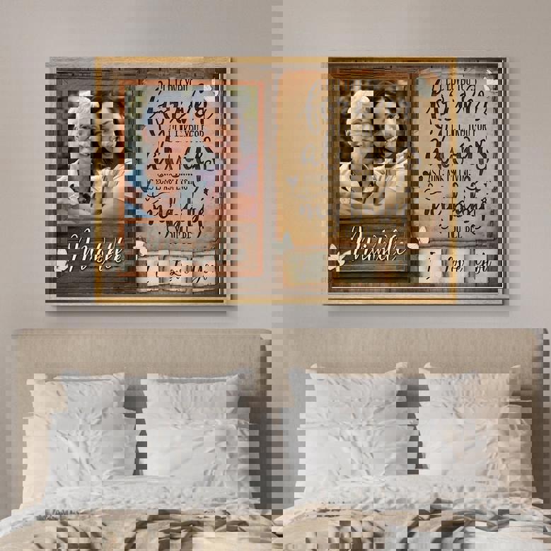 Infinite Love Custom Canvas - Mother's Day Keepsake from Daughter