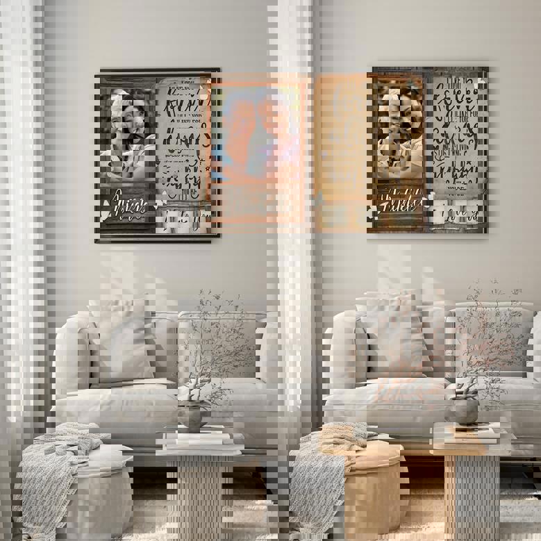 Infinite Love Custom Canvas - Mother's Day Keepsake from Daughter