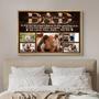 Heartfelt 5-Photo Collage Canvas for Dad – A Personalized Gift Full of Memories for Christmas