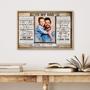 ‘Heroic Father’ Canvas – Meaningful Gift For Dad From Son