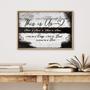 This Is Us Custom Family Name Canvas - Rustic Wall Decor