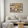 Family Rule Custom Family Name Canvas - In This House We Trust In God