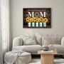 My Greatest Blessings Call Me Mom Canvas Wall Art, Custom Sunflower Canvas, Gift for Mom