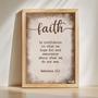 Faith Hope Love Art Set of Three Print - Faith