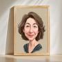 Mom Caricature Portrait – Joyful Custom Gift She’Ll Cherish