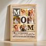 Mom To The Word You Are One Person Custom Photo Canvas