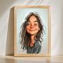 Sister Caricature Portrait – Creative Personalized Family Gift