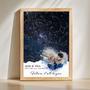 The Sky of Love - Personalized Stars Map Prints Engagement Wedding Gifts Canvas