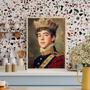 Brother Family Regal Portrait – Bold Custom Royal-Inspired Display