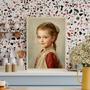 Daughter Family Regal Portrait – Royal-Inspired Personalized Decor