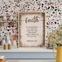 Faith Hope Love Art Set of Three Print - Faith