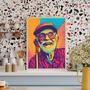 Grandpa Pop Art Portrait – Unique And Stylish Wall Display