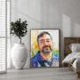 Dad Watercolor Portrait – Unique Hand-Painted Home Art