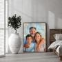 Family Oil Painting Portrait – Classic Custom Wall Decoration