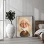 Grandpa Caricature Portrait – Unique Handcrafted Memory Art