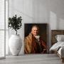 Grandpa Family Regal Portrait – Stately Personalized Wall Art