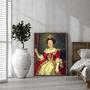 Mom Family Regal Portrait – Elegant And Timeless Home Decor