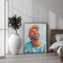 Uncle Oil Painting Portrait – Distinctive Handcrafted Wall Display