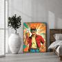 Uncle Pop Art Portrait – Bold And Playful Personalized Wall Art