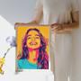 Daughter Pop Art Portrait – Vibrant And Fun Personalized Art