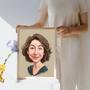 Mom Caricature Portrait – Joyful Custom Gift She’Ll Cherish