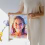 Watercolor Portrait Gift For Daughter – Hand-Painted Keepsake