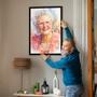 Aunt Watercolor Portrait – Adored Hand-Painted Wall Art