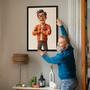 Dad 3D Cartoon Portrait – Playful And Memorable Gift For Dad