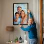 Family Oil Painting Portrait – Classic Custom Wall Decoration