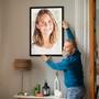 Sister Watercolor Portrait – Beautiful Handcrafted Wall Art