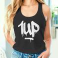 1Up Logo Graffiti Dripping Marker Tank Top