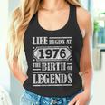 48 Year Old Life Begins 1976 Nascita Delle Leggende 48 ° Compleanno Canotta