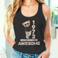 52 Geburtstag Herren Damen 1972 Original Awesome Teddybär Tank Top