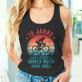 70 Jahre Und Ich Fahre Noch Ohne Akku Fahrradfahrer Tank Top