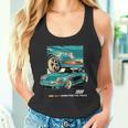 911 Gt3 Rs Silhouette Oldtimer Retrointage Car Tank Top