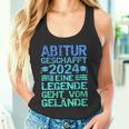 Abitur 2024 Geschafft Abi 24 Tank Top