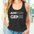 Achtung Genie Tank Top