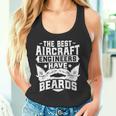 Aircraft Engineer Bearded Aircraft Engineering Engineer Camiseta sin mangas