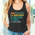 Amo La Montagna Il Mio Cane E Forse 3 Persone Escursionista Canotta