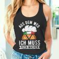 Aus Dem Weg Ich Muss Pizza Machen Pizza Baker Saying S Tank Top