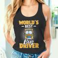 Autobús Del Conductor Profesión Escuela Autobús Escuela Camiseta sin mangas