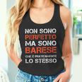 Bari Uomo Divertente Regalo Barese Perfetto Canotta
