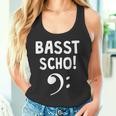 Basst Scho Bass Guitar Bassist Tank Top