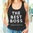 The Best Boss Best Boss Ever Manager Boss Ceo Regalo Uomini Canotta