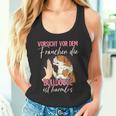 Beware Of The Frauchen Bulldog Tank Top