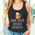 Bier Kann Spurson Bier Enthalten Bier Tank Top