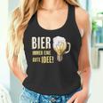 Bier Sempre Una Buona Idea I Divertente Bevitore Canotta