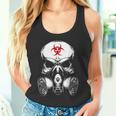 Biohazard Gas Mask Skull Tank Top