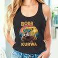 Bobr Kurwa Flannelette Meme Bóbr Bober Kurwa Tank Top